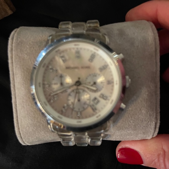 COPY - Michael Kors MK5235 Clear Watch - Picture 3 of 3